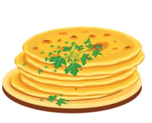 Aaloo Paalak Parantha (आलू पालक परांठा)